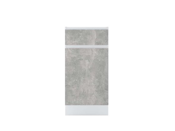 Szafka kuchenna 45 cm | front beton jasny atelier