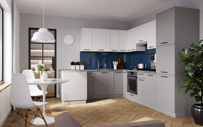 A kitchen open to the living room — how to plan the space and how much an island or peninsula costs